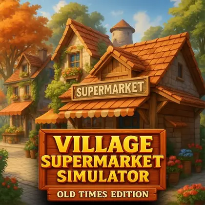 Village Supermarket Simulator - Old Times Edition Market Sim Nintendo Switch okładka gry