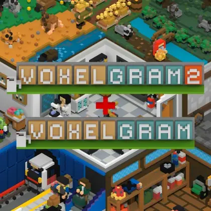 Voxelgram + Voxelgram 2 Nintendo Switch okładka gry