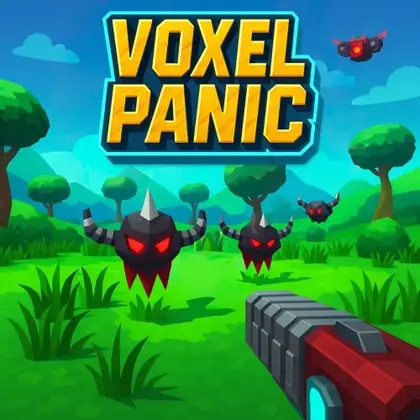 Voxel Panic Nintendo Switch okładka gry