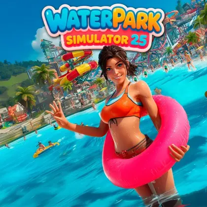 Waterpark Simulator 25 Nintendo Switch okładka gry