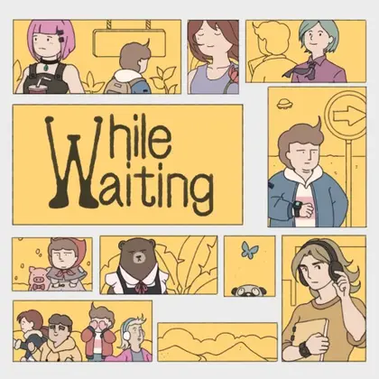While Waiting Nintendo Switch okładka gry