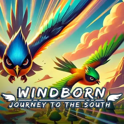 Windborn - Journey to the South Nintendo Switch okładka gry