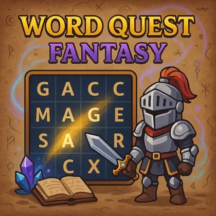 Word Quest Fantasy Nintendo Switch okładka gry