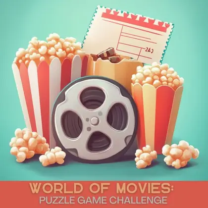World of Movies: Puzzle Game Challenge Nintendo Switch okładka gry