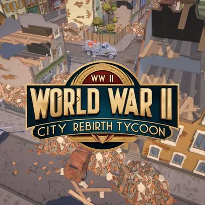 World War II City Rebirth Tycoon Nintendo Switch okładka gry