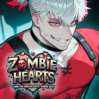 Zombie Hearts: Turn the Undead into Anime Boys Nintendo Switch okładka gry