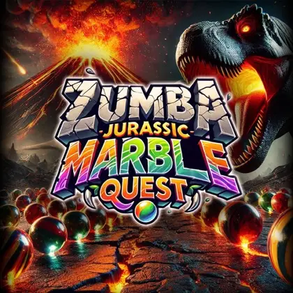 Zumba – Jurassic Marble Quest Nintendo Switch okładka gry