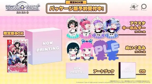 Maid Cafe on Electric Street - Limited Edition Nintendo Switch okładka gry