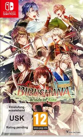Okładka gry Birushana: Winds of Fate na Nintendo Switch