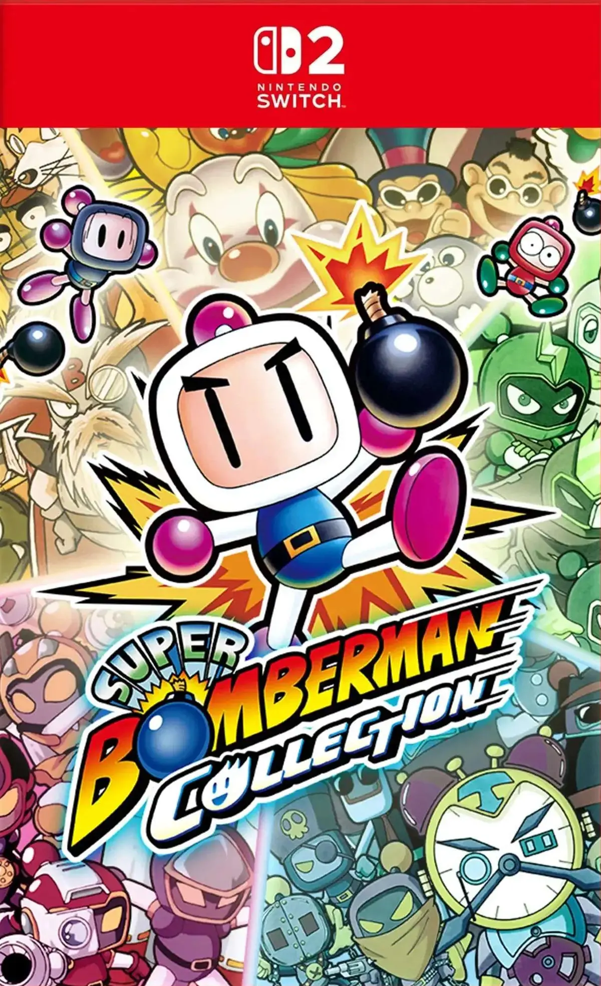 Okładka gry Super Bomberman Collection Limited Edition na Nintendo Switch 2