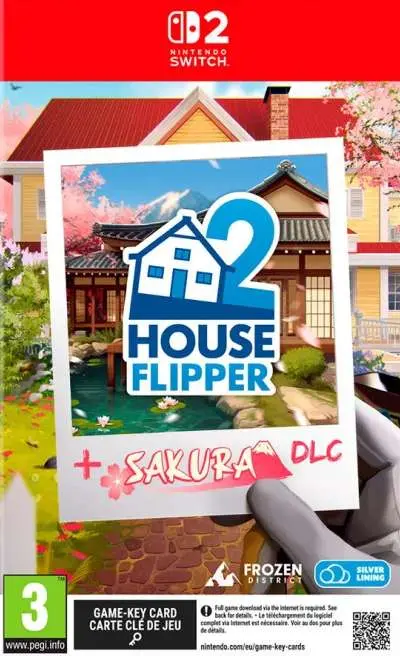 Okładka gry House Flipper 2 + Sakura DLC na Nintendo Switch 2 Okładka gry House Flipper 2 + Sakura DLC na Nintendo Switch 2