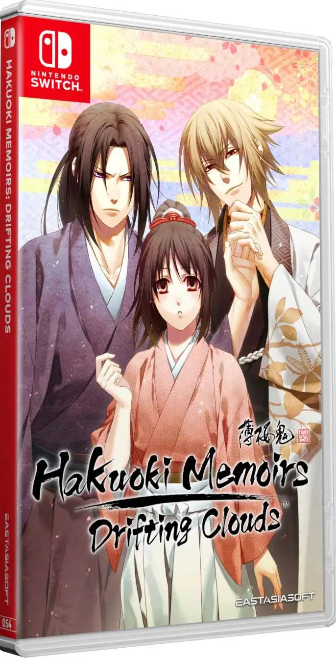 Okładka gry Hakuoki Memoirs: Drifting Clouds na Nintendo Switch Okładka gry Hakuoki Memoirs: Drifting Clouds na Nintendo Switch