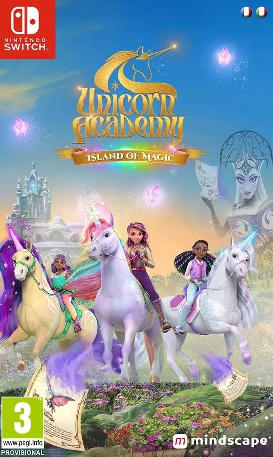 Okładka gry Unicorn Academy: Island of Magic na Nintendo Switch Okładka gry Unicorn Academy: Island of Magic na Nintendo Switch