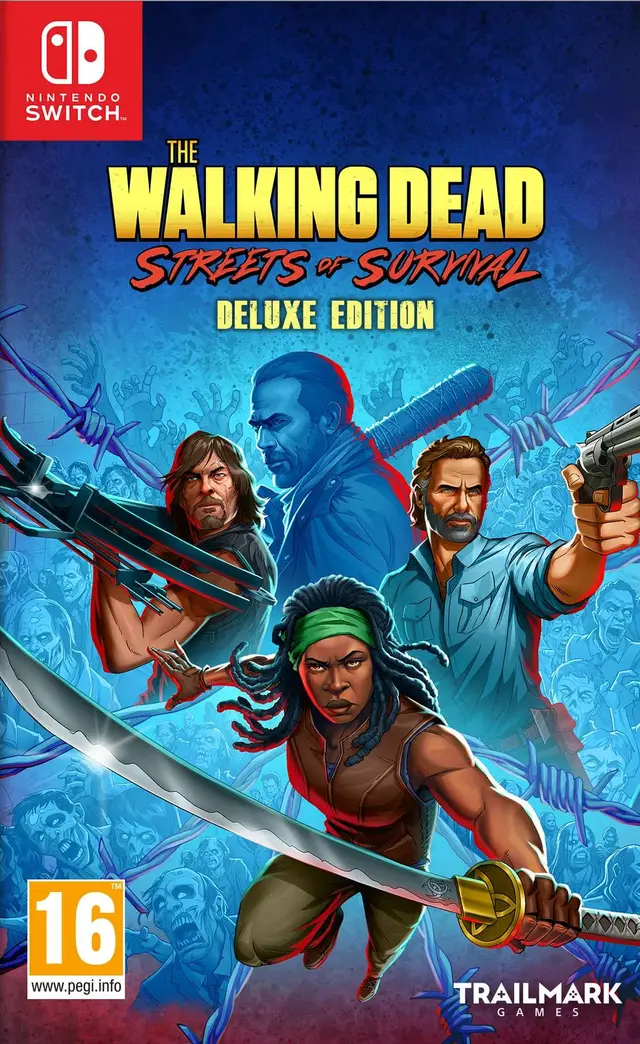 The Walking Dead: Streets Of Survival Nintendo Switch okładka gry