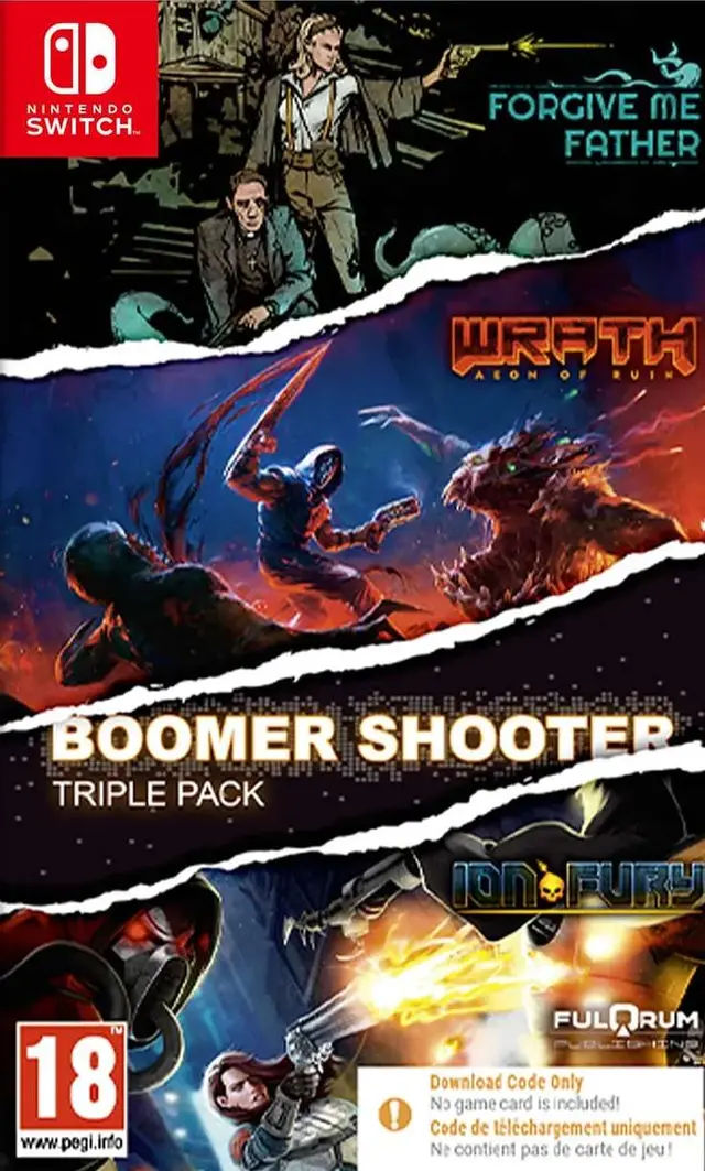 Boomer Shooter - Triple Pack Nintendo Switch okładka gry
