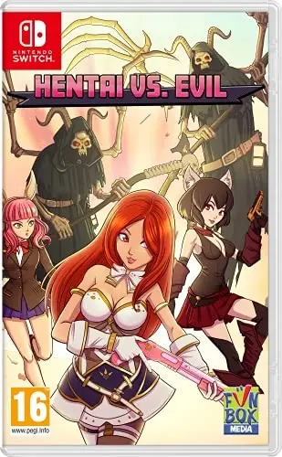 Hentai vs. Evil Nintendo Switch okładka gry