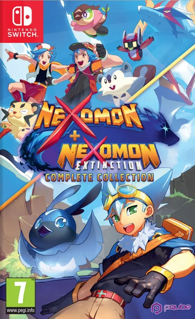 Nexomon + Nexomon Extinction Complete Collection Nintendo Switch okładka gry