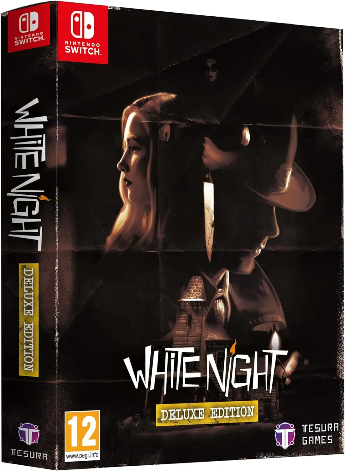White Night Deluxe Edition Nintendo Switch okładka gry
