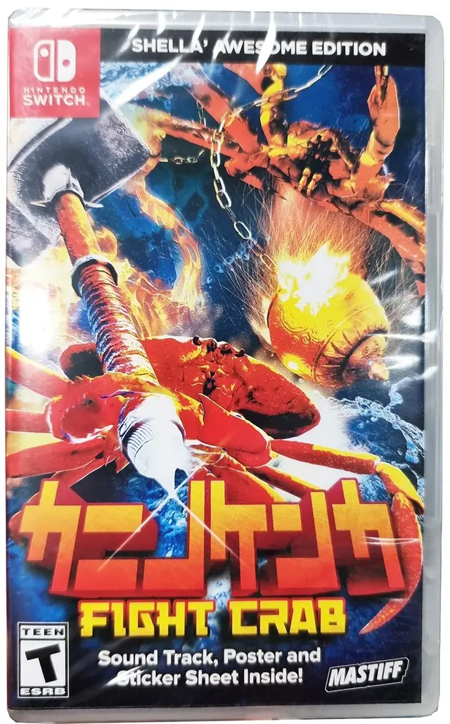Fight Crab: Shella Awesome Edition Nintendo Switch okładka gry